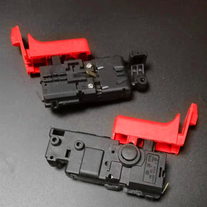 Interrupteur pour perceuse à percussion, vitesse variable, plastique, filaire, pièce de rechange électrique pour bricolage - Product Image 2