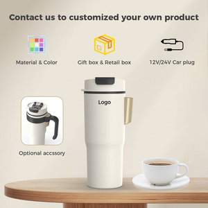 12V /24V Travel Kettle Easy to Operate Portable for Car <b>Mini</b> Water Boiler Tea Compact Design for Travel and Car Use Fits - Product Image 4