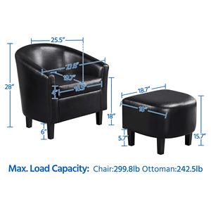 <span class=keywords><strong>Silla</strong></span> de ocio moderna, muebles de lujo, <span class=keywords><strong>silla</strong></span> de barril con mechones anchos y <span class=keywords><strong>silla</strong></span> decorativa colorida para sala de estar - Product Image 3