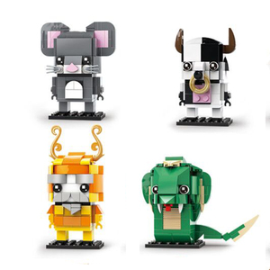 Children's Construction Toys DIY Brick Animal Assembled Building Blocks Compatible Legoing - Product Image 4