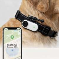 Nouveau Collier Connecté GPS pour Animaux 2026 avec Caméra HD 1080P Findhub&Findmy – Localisateur Bluetooth Anti-Perte pour Chiens