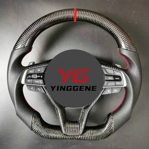 <span class=keywords><strong>พวงมาลัย</strong></span>รถยนต์คาร์บอนไฟเบอร์100% สำหรับฮอนด้าแอคคอร์ด10 th Gen Odyssey allison Fit <span class=keywords><strong>City</strong></span> - Product Image 6