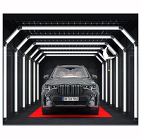 HanYin Nouveau Design Australie Offre Spéciale professionnel led tunnel lumières pour voiture atelier voiture détaillant lumière d'inspection