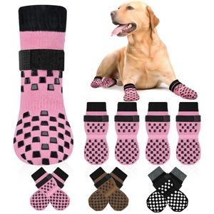 <span class=keywords><strong>Chaussettes</strong></span> et Chaussures <span class=keywords><strong>Antidérapantes</strong></span> Respirantes en Coton de Luxe <span class=keywords><strong>pour</strong></span> Grands Chiens Fish Princess avec Imprimé Jean - Product Image 3