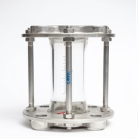 Indicateur de niveau manuel à bride en acier inoxydable CF8 CF8M de 4 pouces pour pipelines Sealmech