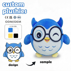 Muñeco de Peluche Personalizado, MOQ Bajo, Oso de Peluche, Juguete de Confort para Bebés, Peluche de Unicornio con Accesorios, Peluche de Gato Personalizado Boba Tad - Product Image 2