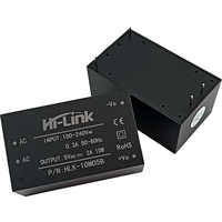 Hilink nouveau module d'alimentation de convertisseur 10w 3.3v 5v 9v 12v 15v 24v ac dc 10M03B 10M05B 10M09B 10M12B 10M15B 10M24B