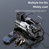 12V Inflator Portable Multi Functional Tire Inflator Pump Car Electric Air Pump