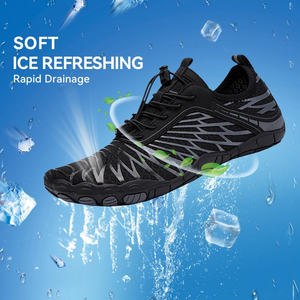 Calzado de caminata Descalzo Mujeres Hombres Transpirable Antideslizante Atlético Zapatos descalzos Zapatos de agua de punta ancha - Product Image 5