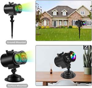 Proyector de Luces Navideñas, Luces Nocturnas de Halloween con Patrones Oceánicos, con Control Remoto y Temporizador, Proyector Festivo para Decoración Navideña y Fiestas - Product Image 4