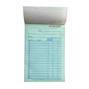 Venta Directa de Fábrica Jinzhongchuang, <span class=keywords><strong>Libro</strong></span> de Pedidos Nuevo de 50 Páginas, Sin Carbón, Blanco/<span class=keywords><strong>Azul</strong></span>, 87x140mm - Product Image 3