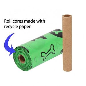 Juicepet Outdoor Manufacturer 6 Rolls Per Pack Degradable Poop Bags Eco Friendly Dog Poop Bag <b>Compostable</b> Dog Poop Bags - Product Image 2
