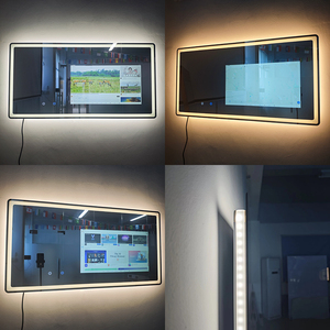 Miroir <span class=keywords><strong>de</strong></span> Maquillage Intelligent <span class=keywords><strong>de</strong></span> Bureau Moderne Tystart avec Éclairage LED Réglable, Haut-parleur Bluetooth WiFi et Écran Tactile pour l'<span class=keywords><strong>Application</strong></span> du Maquillage - Product Image 6