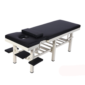 Nouveau design <span class=keywords><strong>de</strong></span> lit <span class=keywords><strong>de</strong></span> <span class=keywords><strong>massage</strong></span> solide à six pieds en cuir PU <span class=keywords><strong>de</strong></span> haute qualité pour salon <span class=keywords><strong>de</strong></span> beauté moderne avec ouverture faciale - Product Image 2