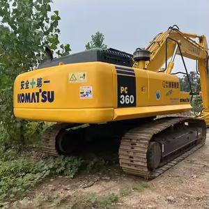Faibles heures de travail 36 tonnes ont utilisé des pelles sur chenilles KOMATSU PC360 pour des tâches de terrassement efficaces et précises en vente - Product Image 1
