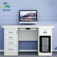 Bureau ergonomique contemporain en acier de luxe, résistant à l'eau, écologique, pour usage domestique ou professionnel médical