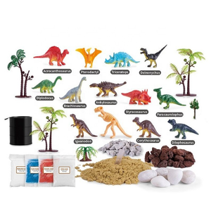 Nuevo Juguete Educativo de Ciencia para Niños, Juego de Simulación de Dinosaurios, Volcán DIY y Hábitat de Dinosaurios, Regalos de Navidad - Product Image 4
