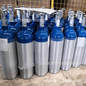 Fournisseur direct d'usine, bouteille de gaz en alliage d'aluminium Pangtong 10L, bouteille d'oxygène supérieure, aluminium sans soudure, poids de 10 kg - Product Image 3