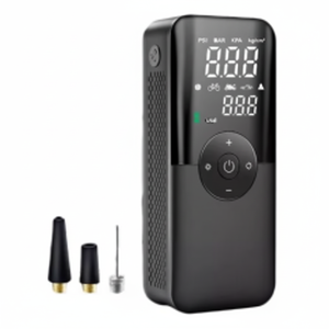 Dispositivo di gonfiaggio per pneumatici Wireless portatile con Display digitale 150psi pressione dell'aria per auto e bici da imballaggio - Product Image 1