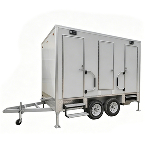 Bagno Mobile a 2 Assi, Toilette Portatile da Viaggio, Rimorchio Bagno di Lusso in Plastica in Vendita - Product Image 2