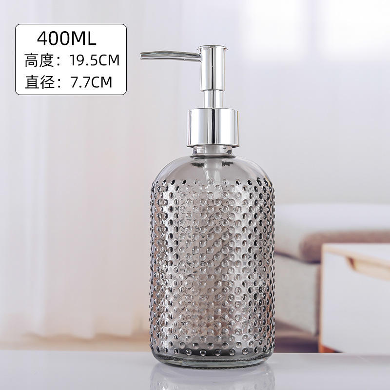 ขวดสีเทา + ปั๊มเงิน