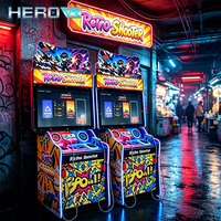 Machine de tir d'arcade HEROVR à grand écran de 43 pouces, visuels immersifs, pour centres de divertissement familial, haute rentabilité