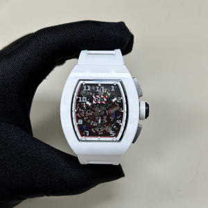 Reloj Mecánico de Cerámica Blanca YRM011 de Alta Calidad de Fábrica, Reloj de Lujo de Diseño para Hombre - Product Image 1