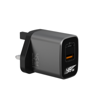 Cargador de Pared USB-C de Carga Súper Rápida de 45W, Cargador PD GaN Power PPS para Galaxy S26 S25 S24 S23 S22 Ultra Plus S20 Note10 Tab