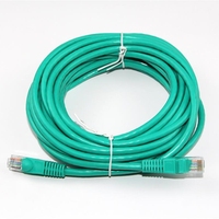 Cable de Comunicación Cat5e XXD, Muestra Gratuita, OEM, Alta Calidad, UTP FTP, Cable Ethernet Cat6, Rj45, Cable de Red Verde