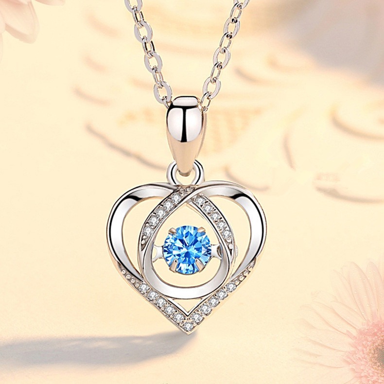 S925 Silver Sea Blue