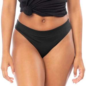 FOXA Women's Sport <b>Thong</b> 6 Pack High Rise <b>Seamless</b> Bikini Underwear - Product Image 3