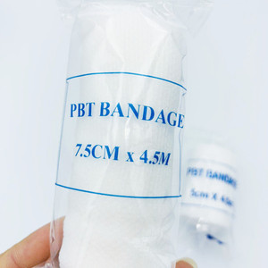 Bandage élastique PBT, accessoires de trousse de premiers secours pour l'extérieur, pansement en gaze pour soins des plaies, fixation, protection des plaies, protection à domicile. - Product Image 3
