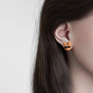 ต่างหูรูปกระต่ายและสุนัขจิ้งจอก รุ่น S925AB ทำจากทองแดง ดีไซน์น่ารักสไตล์พังก์ - Product Image 2