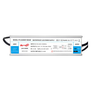 Constant Voltage 150W 200W DALI <b>Push</b> Dimmable LED Strips Driver 170-264V AC-DC 24V IP67 Waterproof LED Power Supply <b>Lighting</b> Box - Product Image 4