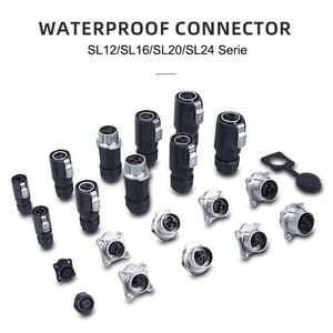 M20 20A LP20 vít hàng không cắm lớn hiện tại Màn hình LED 3pin đẩy Snap kết nối năng lượng mặt trời hệ thống điện - Product Image 5