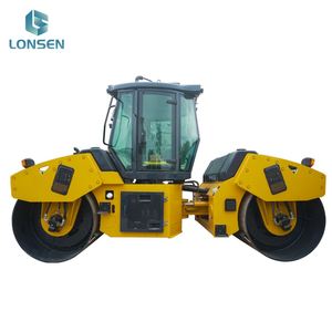 Rodillo Vibratorio Hidráulico de Doble Tambor de 12T, Rodillo para Carreteras de Alta Fiabilidad para Asfalto - Product Image 2