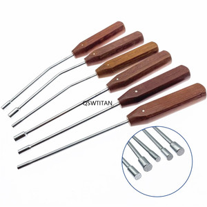 Marteau <span class=keywords><strong>à</strong></span> os Plateau tibial <span class=keywords><strong>Pince</strong></span> <span class=keywords><strong>à</strong></span> <span class=keywords><strong>greffe</strong></span> osseuse 26cm Instrument orthopédique incurvé droit multi-diamètre - Product Image 5