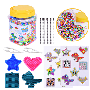 สินค้าขายดี ของเล่นเสริมพัฒนาการเด็ก ลูกปัดรีดร้อนขนาด 5 มม. สำหรับงาน DIY แบบ Pegboard - Product Image 3