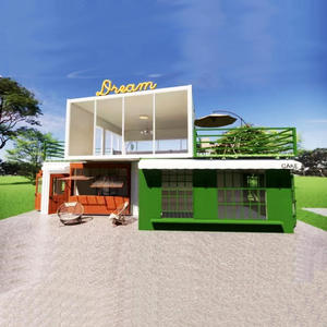 Container House Commerciale per Celebrità del Web, con Parete a Vetro, Area Abitativa Mobile per il Tempo Libero, per Homestay e Caffè all'Aperto, Certificato CE - Product Image 5
