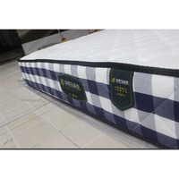 Matelas à ressorts ensachés en mousse haute densité 20 cm fermeté moyenne pour hôtel, chambre, appartement, en boîte, vente en gros