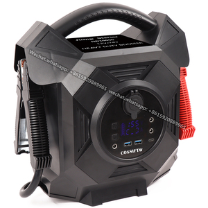 เครื่องช่วยสตาร์ทรถยนต์ 10000A เครื่องชาร์จแบตเตอรี่ 68000mAh พาวเวอร์แบงค์ฉุกเฉินพร้อมไฟ LED สำหรับรถยนต์ 12/24V - Product Image 2