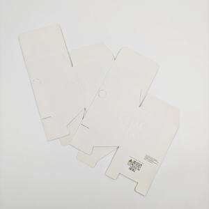 Wholesale Custom Printed Logo Embossed UV Coated White Cardboard Rigid <b>Square</b> Folding <b>Box</b> Luxury Packaging Recycled Reusable - Product Image 4