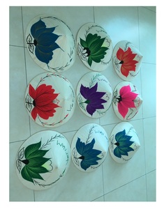 Chapeau de paille de style vietnamien varié chapeau traditionnel conique en feuille de palmier en bambou à vendre - Product Image 6