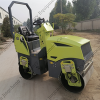 Approvisionnement direct d'usine 1 tonne 2 tonnes 3 tonnes mini compacteur vibrant rouleau d'asphalte rouleau de route à double tambour rouleau diesel