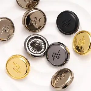 2024 New Design Buttons And Zinc Alloy Jean Button Custom Brass Jeans Button for women men