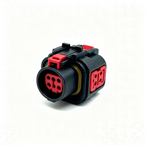 Conector de cable sellado hembra automotriz de 4 pines 776487-1 para toma de sensor de árbol de levas de excavadora <span class=keywords><strong>Caterpillar</strong></span> - Product Image 1