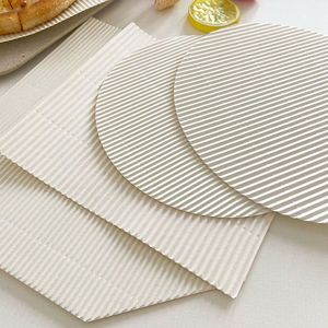 Papel para Base de Pizza Personalizado al por Mayor de Fábrica, 7, 9, <span class=keywords><strong>10</strong></span>, 12, 18 Pulgadas, Papel Corrugado para Pizza de Grado Alimenticio - Product Image 5
