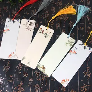 फैक्टरी सस्ते फैंसी प्यारा डिजाइन कस्टम शिल्प कागज बुकमार्क