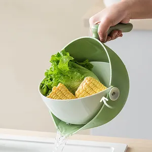  6PCS Kitchen Colander Strainer Set Vegetable Washing