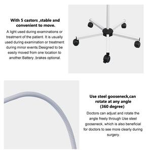 Attrezzatura veterinaria lampada per esame testa singola a LED per Procedure di emergenza sale cliniche per dermatologia dentale ENT - Product Image 5